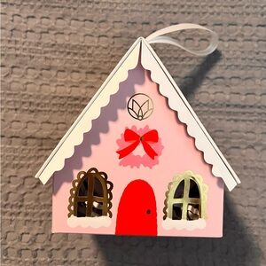 Sugarplum Bath Balm in a Charming Gingerbread House Ornament